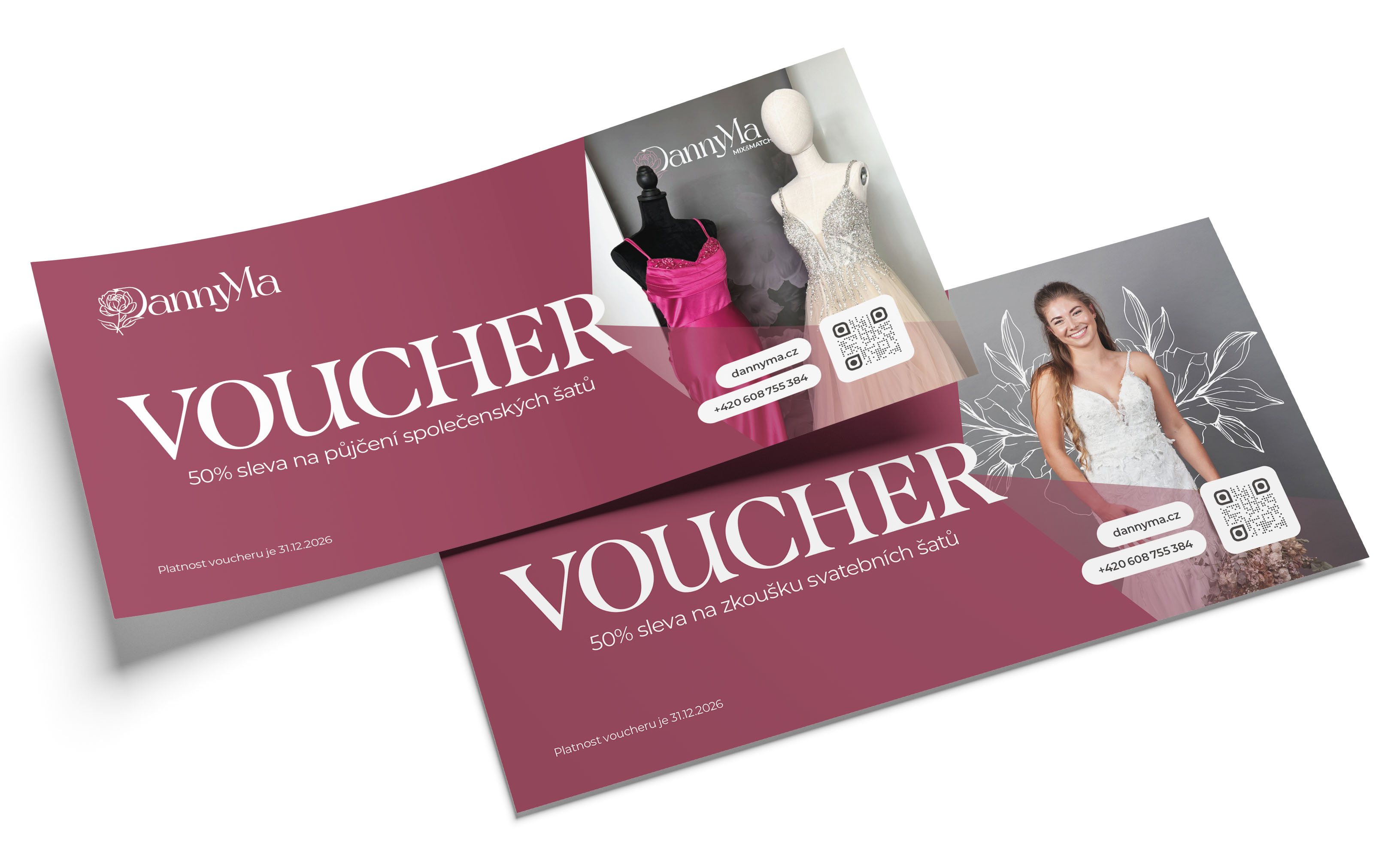 DannyMa - Svatební studio Pardubice - Dárkové vouchery